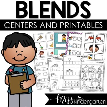 Letter Blends Worksheets and Activities