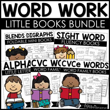 Word Work Little Books Bundle