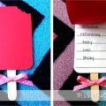 Summer popsicle craft with popsicle adjectives