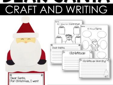 Dear Santa Craft and Writing Templates