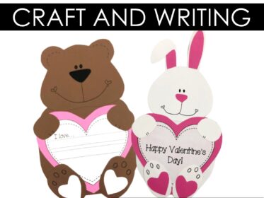 Valentine’s Day Craft and Writing Templates