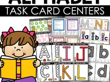 Alphabet Task Cards Centers and Activities