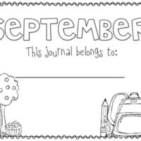 Journal Writing Monthly Templates - Miss Kindergarten