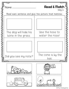 Magic e Worksheets Games Centers and Activities - Miss Kindergarten