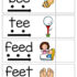 Vowel Teams Read and Reveal Cards