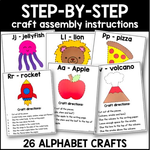 Alphabet Crafts Letter Sounds Practice Alphabet Crafts Letter Sounds Practice