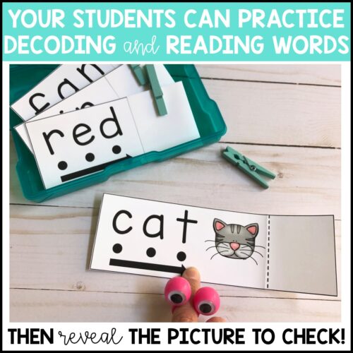 CVC Words Read and Reveal Reading Words Practice CVC Words Read and Reveal Reading Words Practice