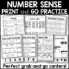 Kindergarten Math Number Sense Worksheets