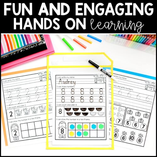 Kindergarten Math Number Sense Worksheets Kindergarten Math Number Sense Worksheets