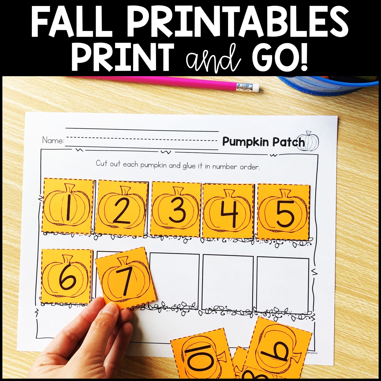 Fall Activities for Kindergarten - Miss Kindergarten