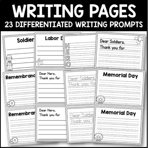 Veterans Day Craft and Writing Templates Veterans Day Craft and Writing Templates