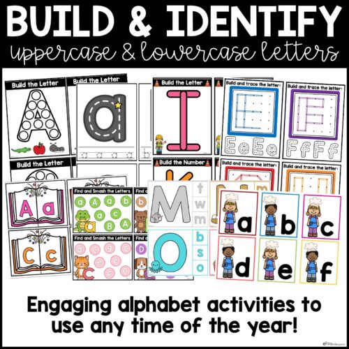 Alphabet Task Cards Centers and Activities Alphabet Task Cards Centers and Activities